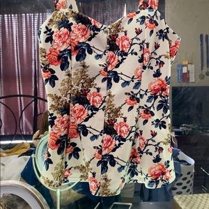 Flower blouse